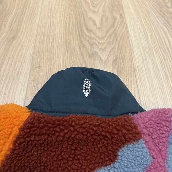 Free People Rocky Ridge Trailblazer Fleece Jacket Size S Pullover Rare - Picture 10 of 11